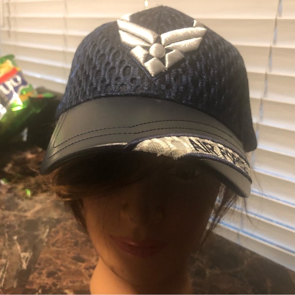 USAF Hat U.S. Air Force Blue Baseball Cap K&S Unique Adjustable Support Cosplay - Picture 9 of 12
